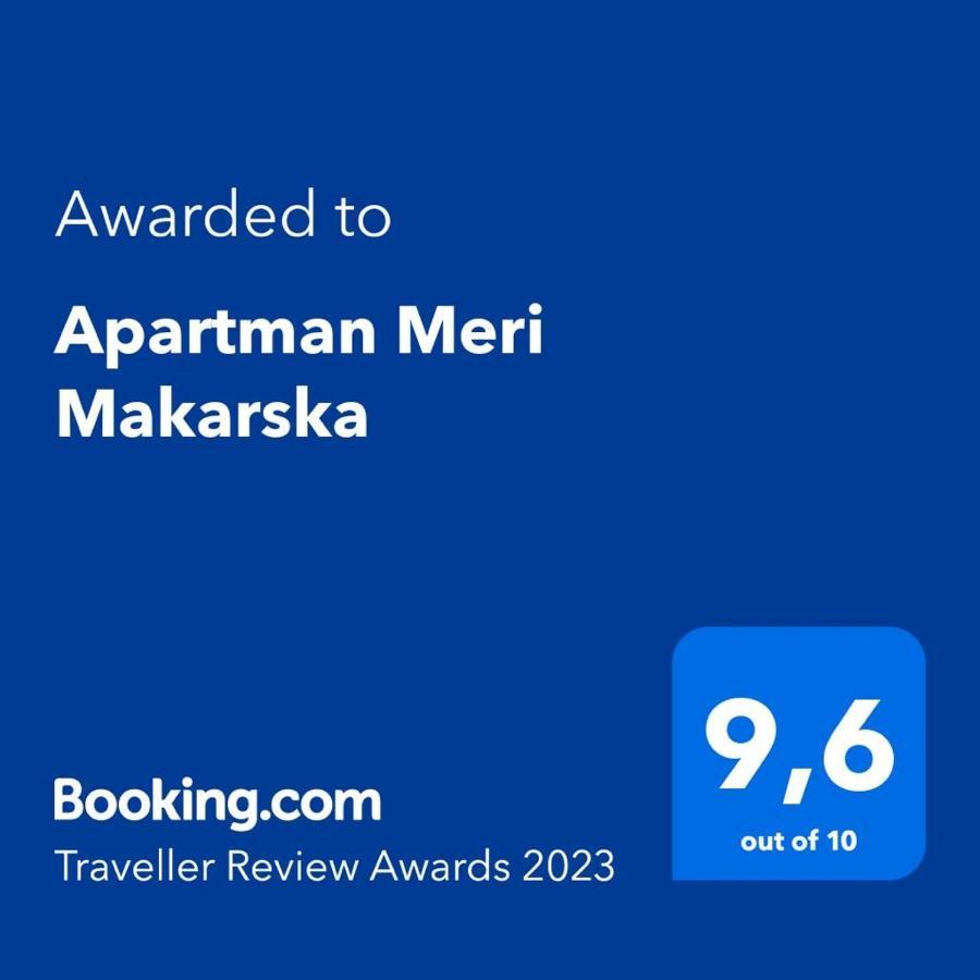 Apartman Meri Makarska Buitenkant foto